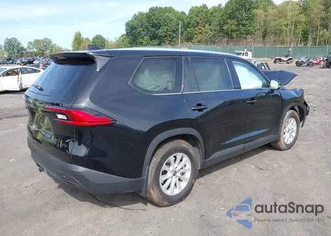 2024 Toyota Grand Highlander Hybrid Xle z USA, uszkodzony, nr VIN 5TDACAB57RS007807